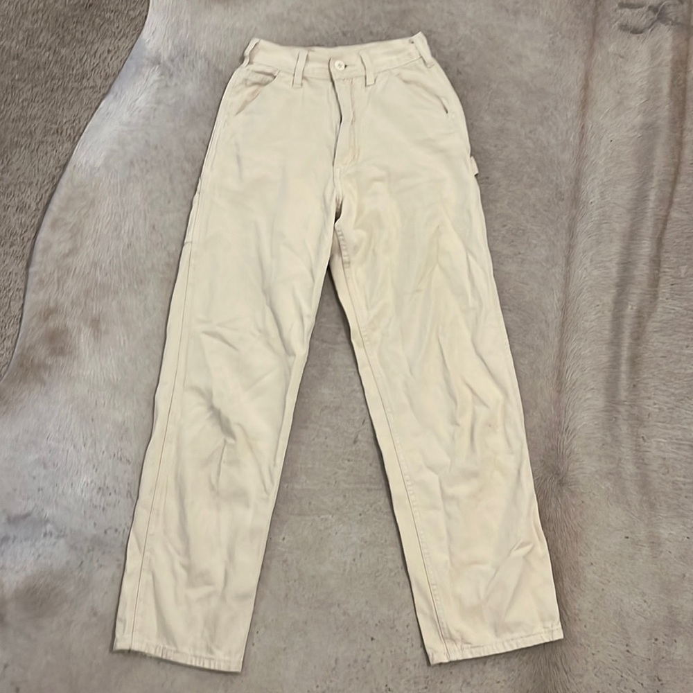 Beige J. Galt cargo pants.
